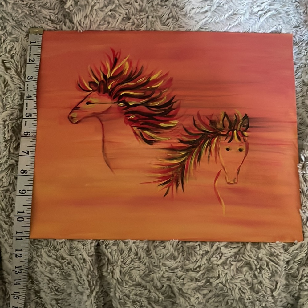 Original acrylic One of a kind hand painted. - Picture 3 of 6